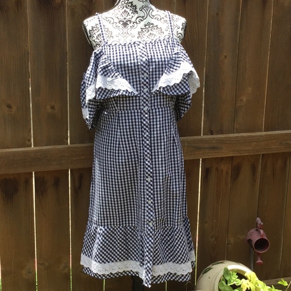 NWT Walter Baker Cold Shoulder Dress - Picture 4 of 8